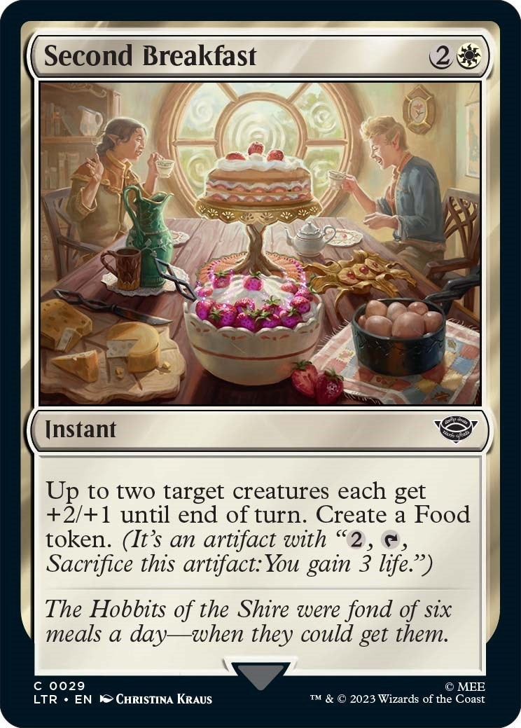 Image for Second Breakfast (Universes Beyond: The Lord of the Rings: Tales of Middle-earth) (29) - Magic: The Gathering