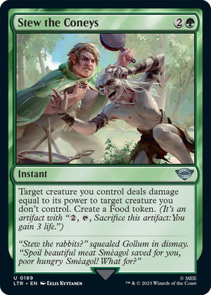 Image for Stew the Coneys (Universes Beyond: The Lord of the Rings: Tales of Middle-earth) (189) - Magic: The Gathering