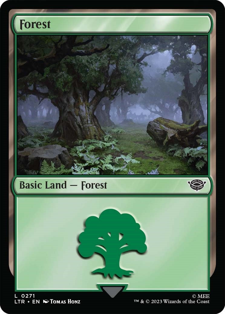 Image for Forest (0271) (Universes Beyond: The Lord of the Rings: Tales of Middle-earth) (271) - Magic: The Gathering