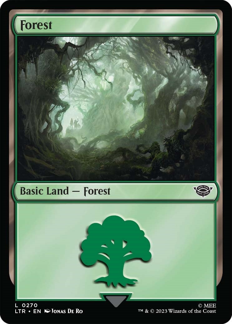 Image for Forest (0270) (Universes Beyond: The Lord of the Rings: Tales of Middle-earth) (270) - Magic: The Gathering