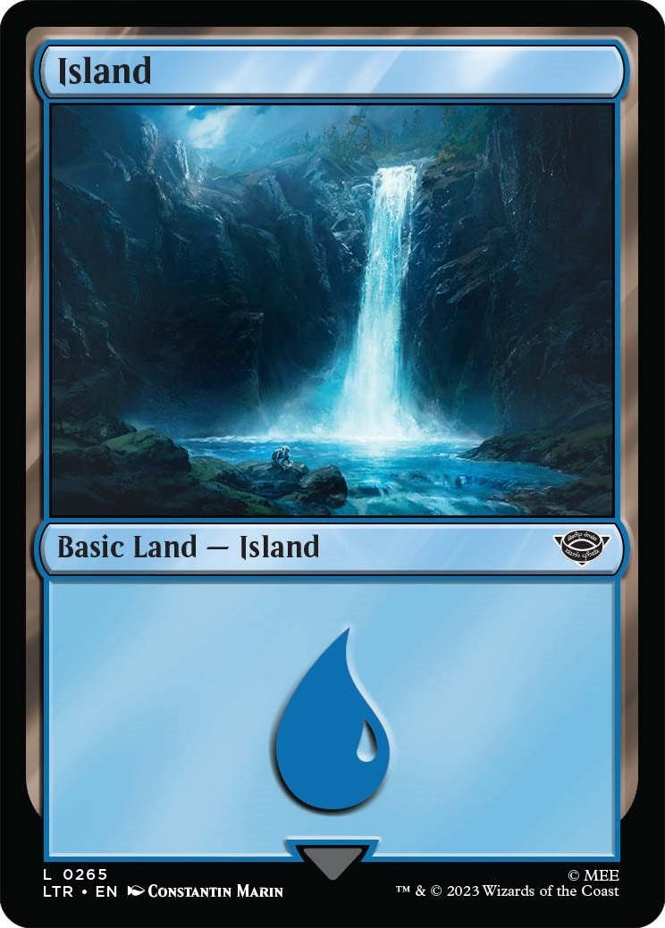 Image for Island (0265) (Universes Beyond: The Lord of the Rings: Tales of Middle-earth) (265) - Magic: The Gathering