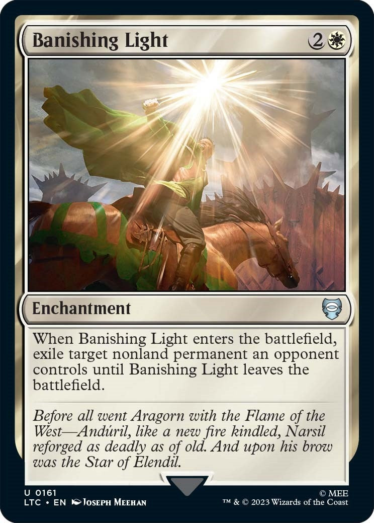 Image for Banishing Light (Commander: The Lord of the Rings: Tales of Middle-earth) (161) - Magic: The Gathering