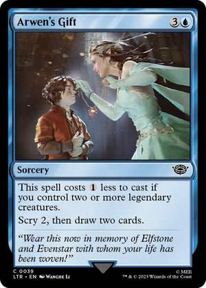 Image for Arwen's Gift (Universes Beyond: The Lord of the Rings: Tales of Middle-earth) (39) - Magic: The Gathering