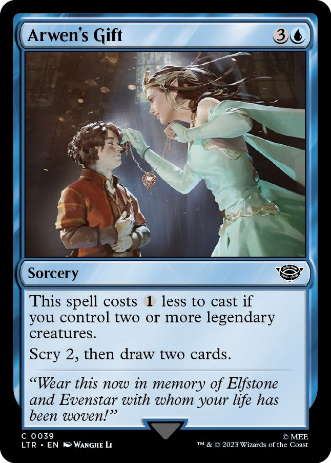 Image for Arwen's Gift (Universes Beyond: The Lord of the Rings: Tales of Middle-earth) (39) - Magic: The Gathering