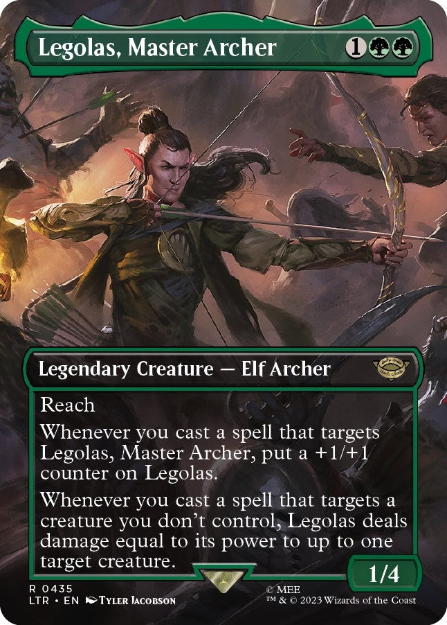 Image for Legolas, Master Archer (Borderless) (Universes Beyond: The Lord of the Rings: Tales of Middle-earth) (435) - Magic: The Gathering