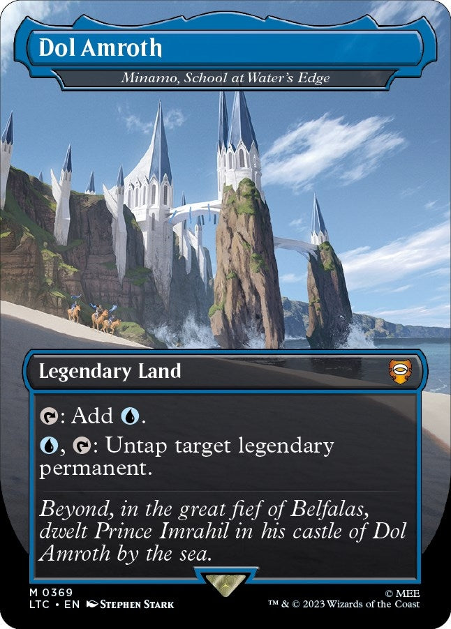 Image for Dol Amroth - Minamo, School at Water's Edge (Commander: The Lord of the Rings: Tales of Middle-earth) (369) - Magic: The Gathering