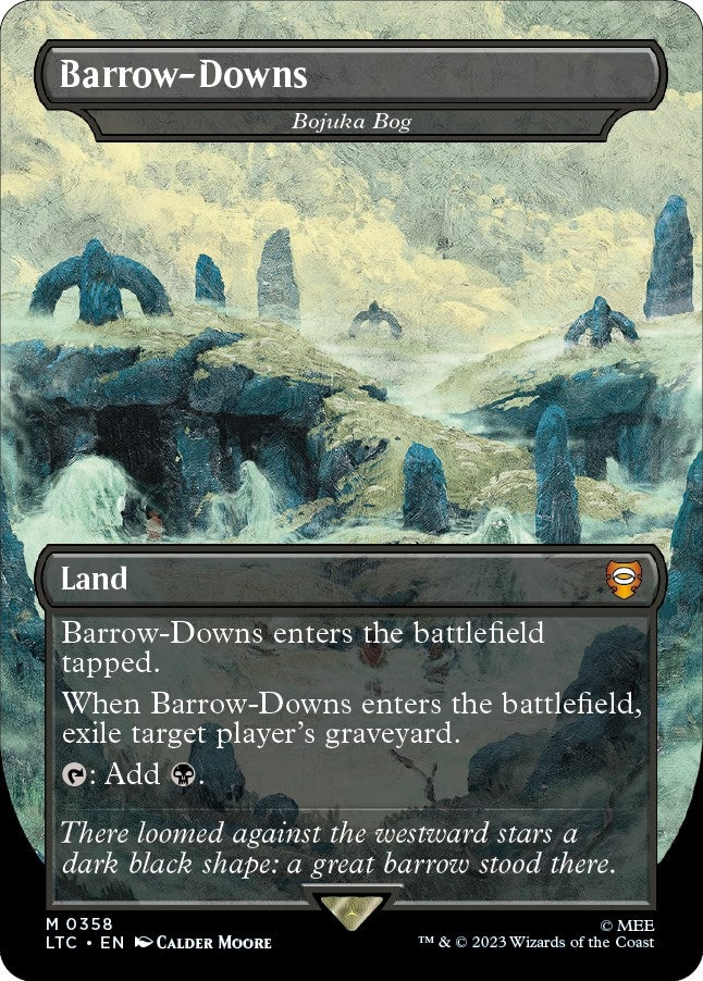 Image for Barrow-Downs - Bojuka Bog (Commander: The Lord of the Rings: Tales of Middle-earth) (358) - Magic: The Gathering