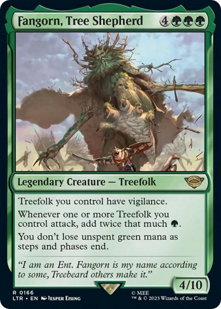 Image for Fangorn, Tree Shepherd (Universes Beyond: The Lord of the Rings: Tales of Middle-earth) (166) - Magic: The Gathering