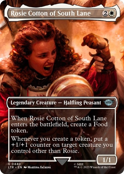 Image for Rosie Cotton of South Lane (Borderless) (Universes Beyond: The Lord of the Rings: Tales of Middle-earth) (440) - Magic: The Gathering