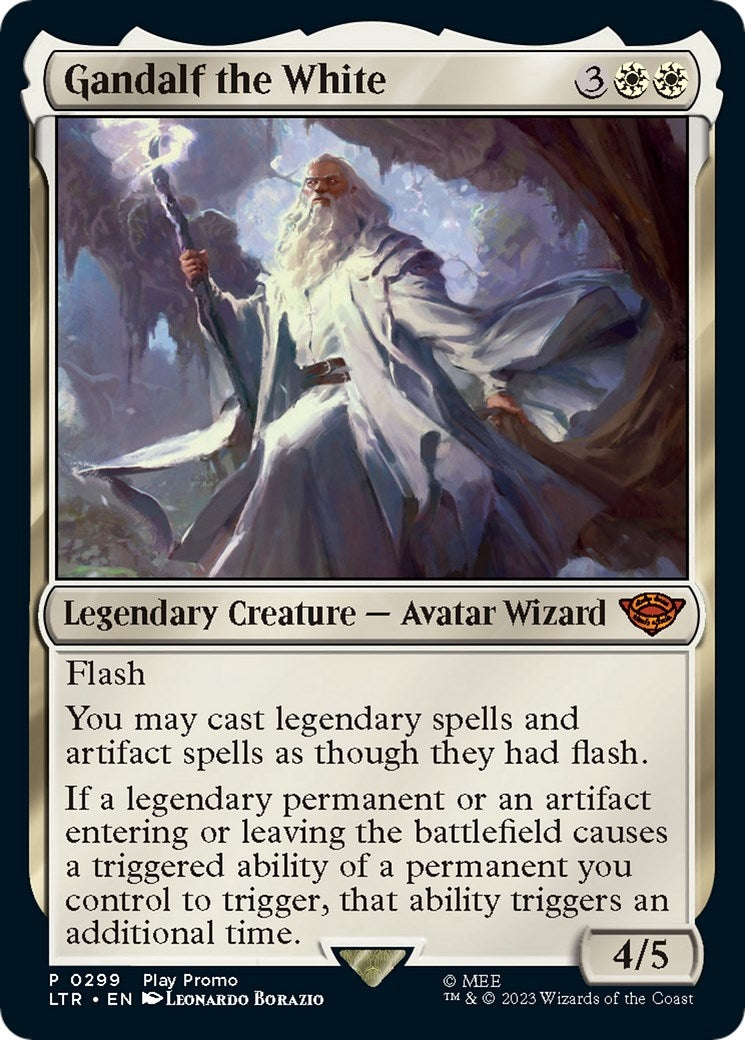 Image for Gandalf the White (Pro Tour Promos) (299) - Magic: The Gathering