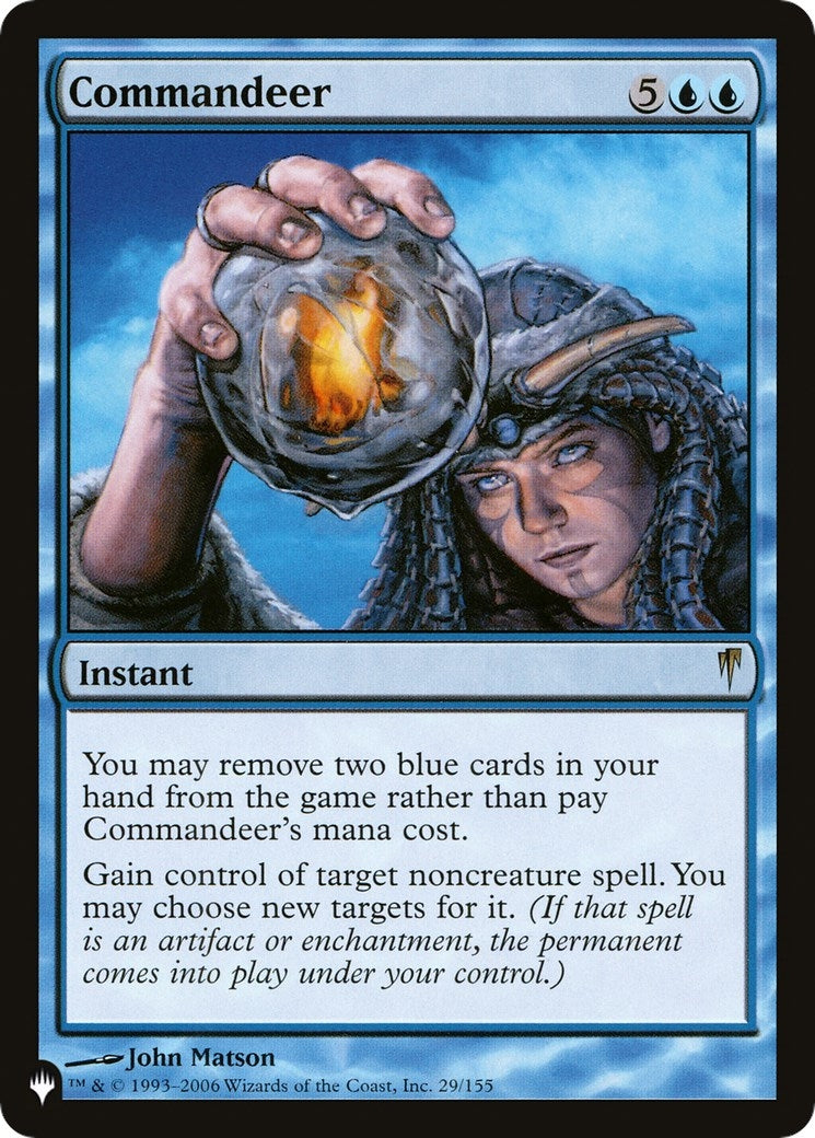 Image for Commandeer (The List Reprints) (29/155) - Magic: The Gathering