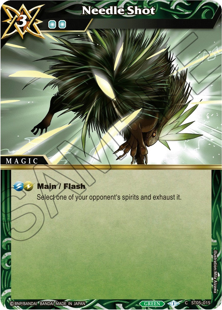 Image for Needle Shot (Starter Deck 05: Verdant Wings) (ST05-015) - Battle Spirits Saga