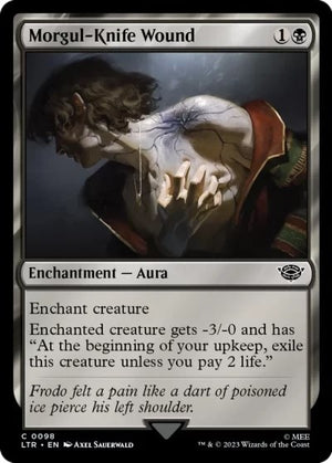 Image for Morgul-Knife Wound (Universes Beyond: The Lord of the Rings: Tales of Middle-earth) (98) - Magic: The Gathering