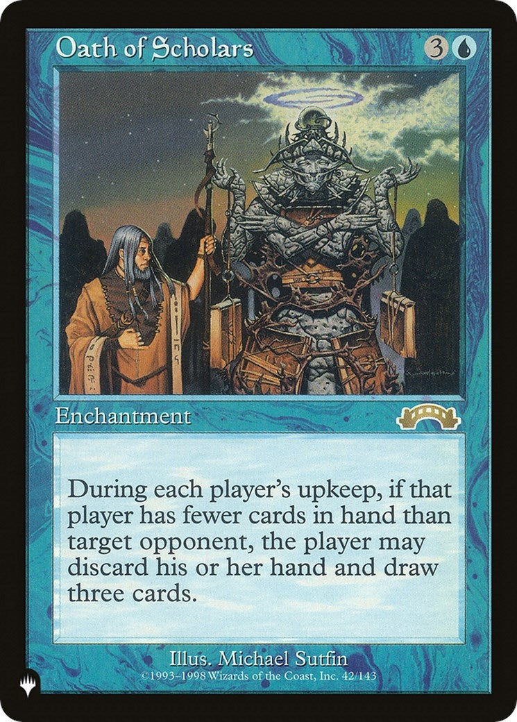 Image for Oath of Scholars (The List Reprints) (42/143) - Magic: The Gathering