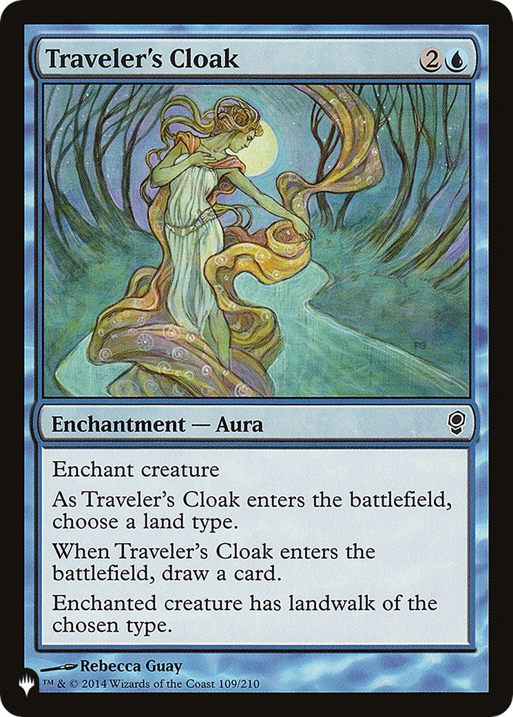 Image for Traveler's Cloak (The List Reprints) (109/210) - Magic: The Gathering