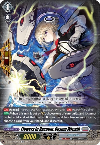 Image for Flowers in Vacuum, Cosmo Wreath (D-SS04: Stride Deckset - Messiah) (D-SS04/008EN) - Cardfight Vanguard