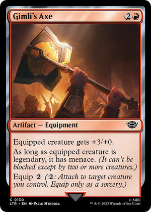 Image for Gimli's Axe (Universes Beyond: The Lord of the Rings: Tales of Middle-earth) (130) - Magic: The Gathering