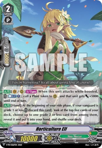 Image for Horticulture Elf (V Promo Cards) (V-PR/0267EN) - Cardfight Vanguard