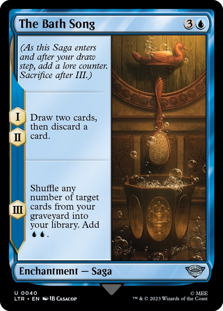 Image for The Bath Song (Universes Beyond: The Lord of the Rings: Tales of Middle-earth) (40) - Magic: The Gathering