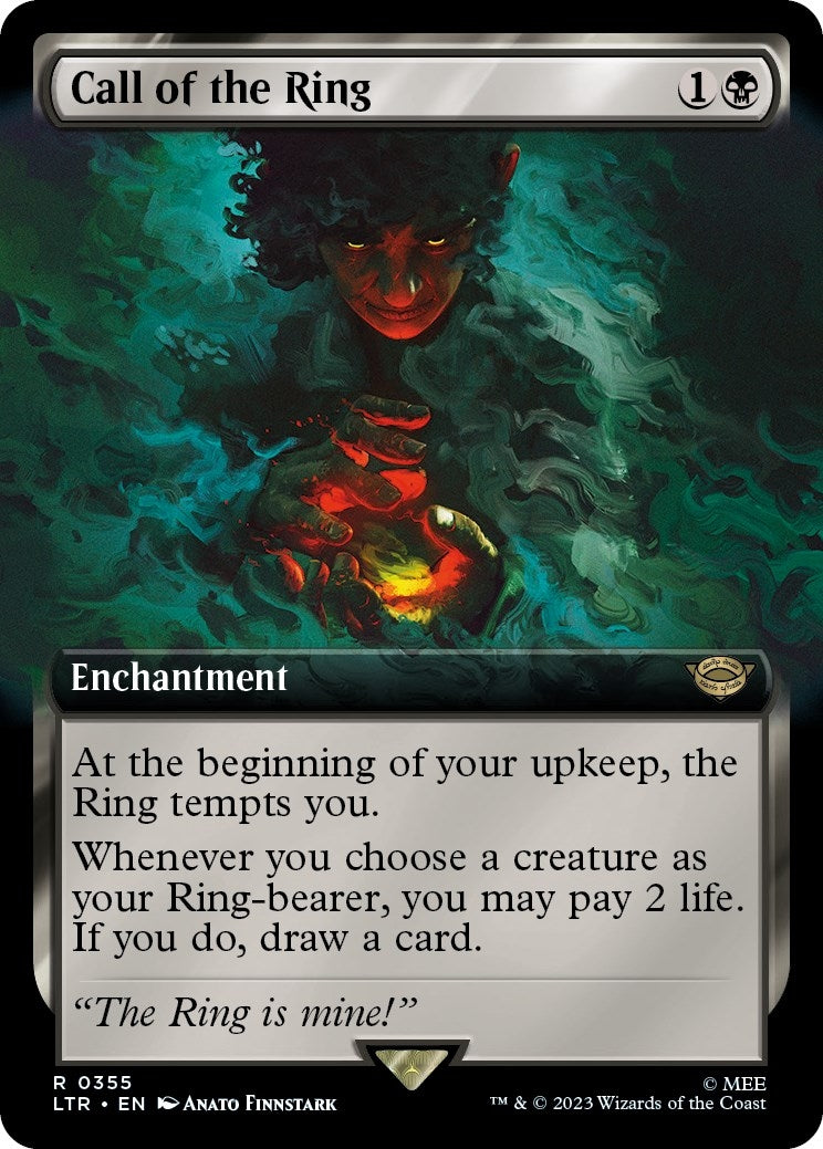 Image for Call of the Ring (Extended Art) (Universes Beyond: The Lord of the Rings: Tales of Middle-earth) (355) - Magic: The Gathering