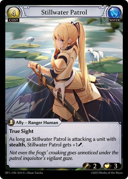 Image for Stillwater Patrol (Supporter Pack 1) (015) - Grand Archive TCG