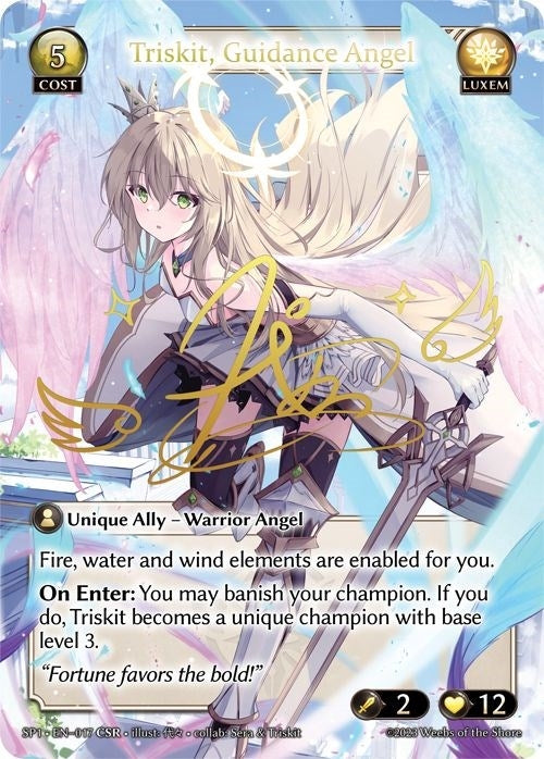 Image for Triskit, Guidance Angel (CSR) (Supporter Pack 1) (017) - Grand Archive TCG