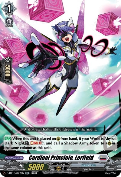 Image for Cardinal Principle, Lorfield (D-BT10: Dragon Masquerade) (D-BT10/027EN) - Cardfight Vanguard