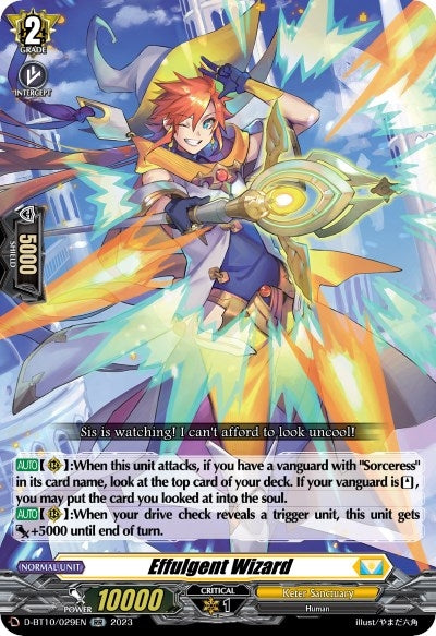 Image for Effulgent Wizard (D-BT10: Dragon Masquerade) (D-BT10/029EN) - Cardfight Vanguard