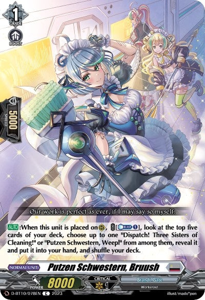 Image for Putzen Schwestern, Bruush (D-BT10: Dragon Masquerade) (D-BT10/078EN) - Cardfight Vanguard