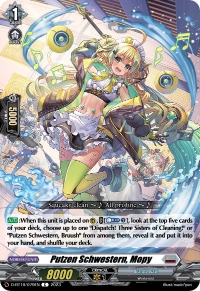 Image for Putzen Schwestern, Mopy (D-BT10: Dragon Masquerade) (D-BT10/079EN) - Cardfight Vanguard