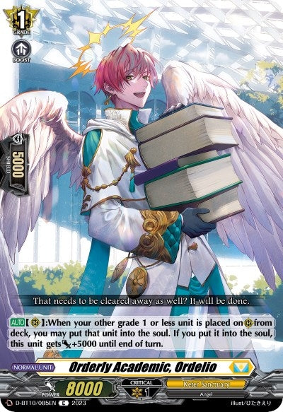 Image for Orderly Academic, Ordelio (D-BT10: Dragon Masquerade) (D-BT10/085EN) - Cardfight Vanguard