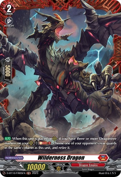 Image for Wilderness Dragon (FR) (D-BT10: Dragon Masquerade) (D-BT10/FR05EN) - Cardfight Vanguard