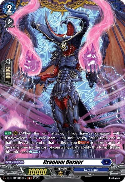 Image for Cranium Burner (FR) (D-BT10: Dragon Masquerade) (D-BT10/FR13EN) - Cardfight Vanguard