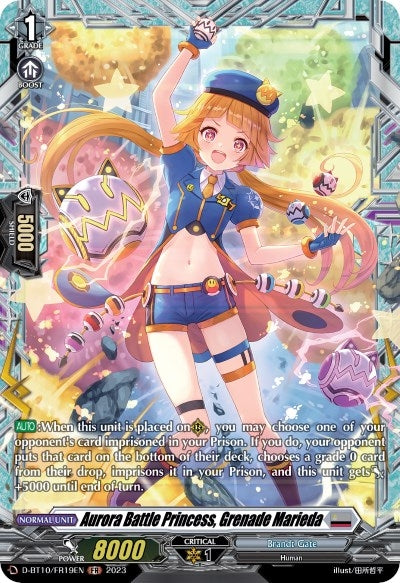 Image for Aurora Battle Princess, Grenade Marieda (FR) (D-BT10: Dragon Masquerade) (D-BT10/FR19EN) - Cardfight Vanguard