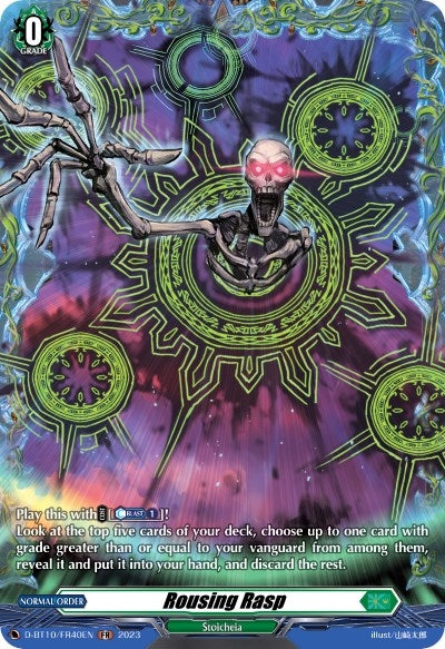 Image for Rousing Rasp (FR) (D-BT10: Dragon Masquerade) (D-BT10/FR40EN) - Cardfight Vanguard