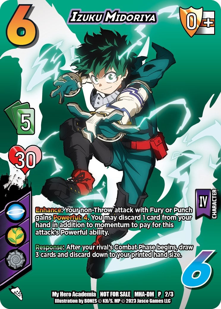 Image for Izuku Midoriya (Dim Mak Promo) (UniVersus: My Hero Academia Promo Cards) (MHA-DM P 2/3) - UniVersus