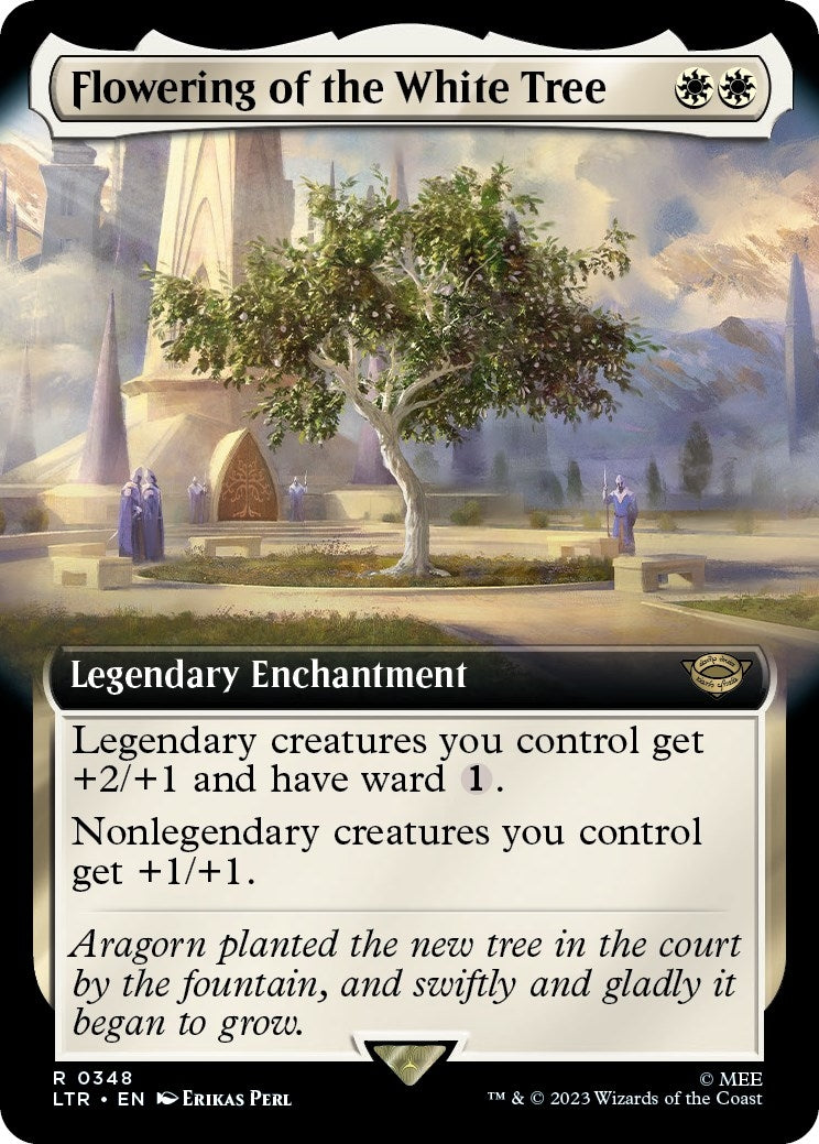 Image for Flowering of the White Tree (Extended Art) (Universes Beyond: The Lord of the Rings: Tales of Middle-earth) (348) - Magic: The Gathering