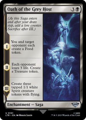 Image for Oath of the Grey Host (Universes Beyond: The Lord of the Rings: Tales of Middle-earth) (101) - Magic: The Gathering