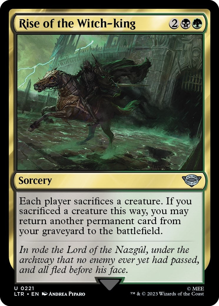Image for Rise of the Witch-King (Universes Beyond: The Lord of the Rings: Tales of Middle-earth) (221) - Magic: The Gathering