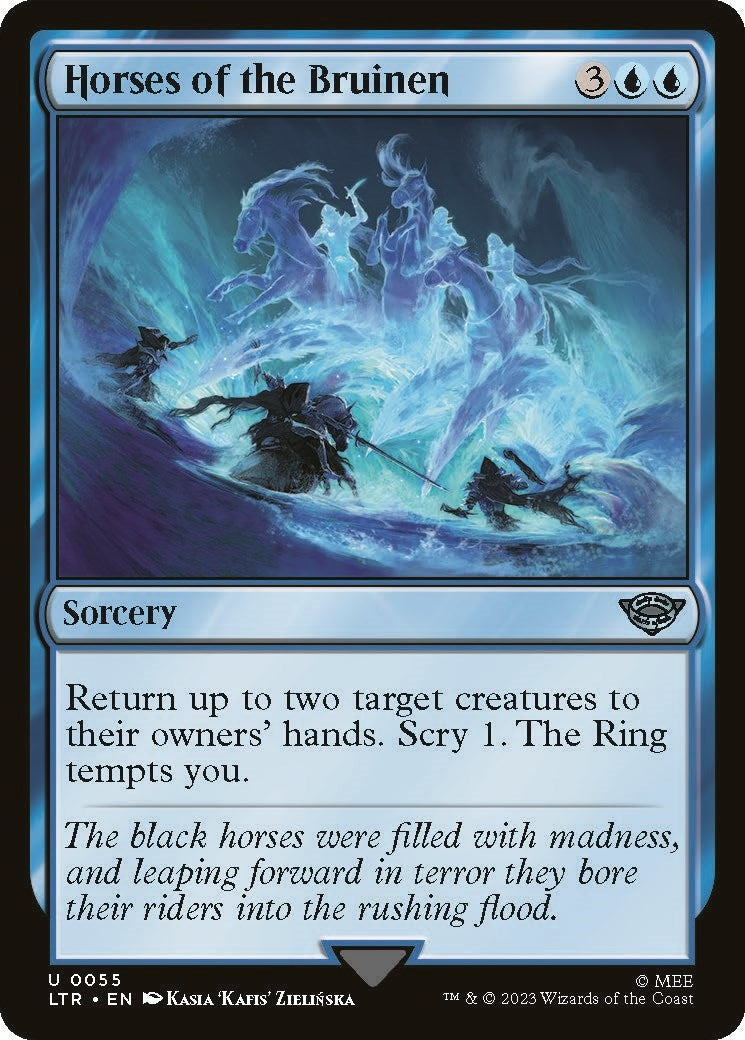 Image for Horses of the Bruinen (Universes Beyond: The Lord of the Rings: Tales of Middle-earth) (55) - Magic: The Gathering