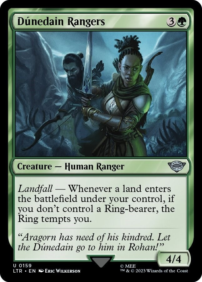 Image for Dunedain Rangers (Universes Beyond: The Lord of the Rings: Tales of Middle-earth) (159) - Magic: The Gathering