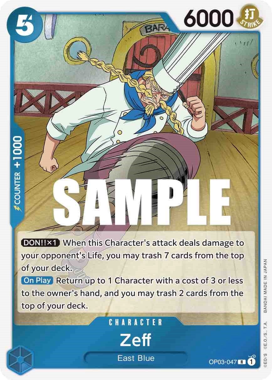 Image for Zeff (Pillars of Strength) (OP03-047) - One Piece Card Game