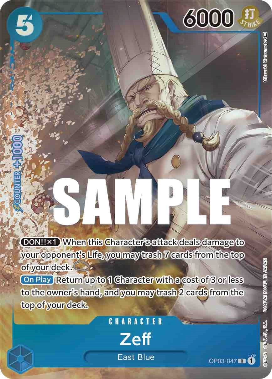Image for Zeff (Alternate Art) (Pillars of Strength) (OP03-047) - One Piece Card Game