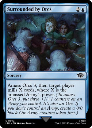 Image for Surrounded by Orcs (Universes Beyond: The Lord of the Rings: Tales of Middle-earth) (73) - Magic: The Gathering