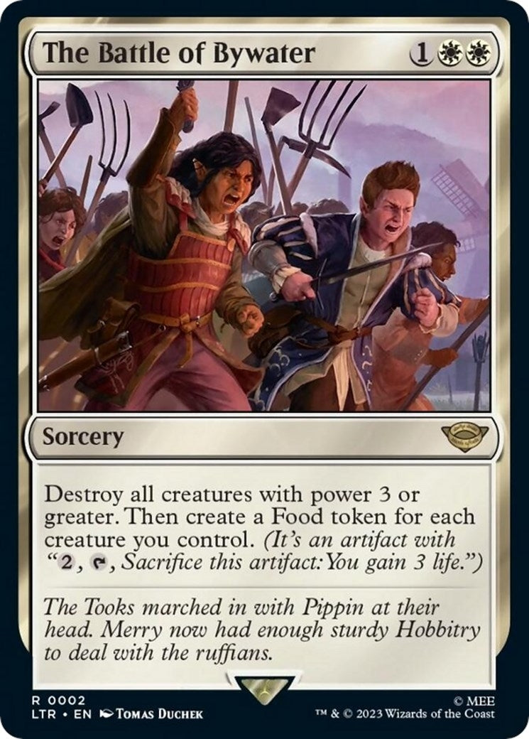 Image for The Battle of Bywater (Universes Beyond: The Lord of the Rings: Tales of Middle-earth) (2) - Magic: The Gathering