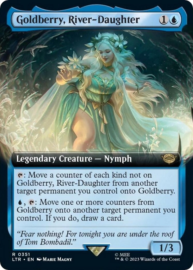 Image for Goldberry, River-Daughter (Extended Art) (Universes Beyond: The Lord of the Rings: Tales of Middle-earth) (351) - Magic: The Gathering