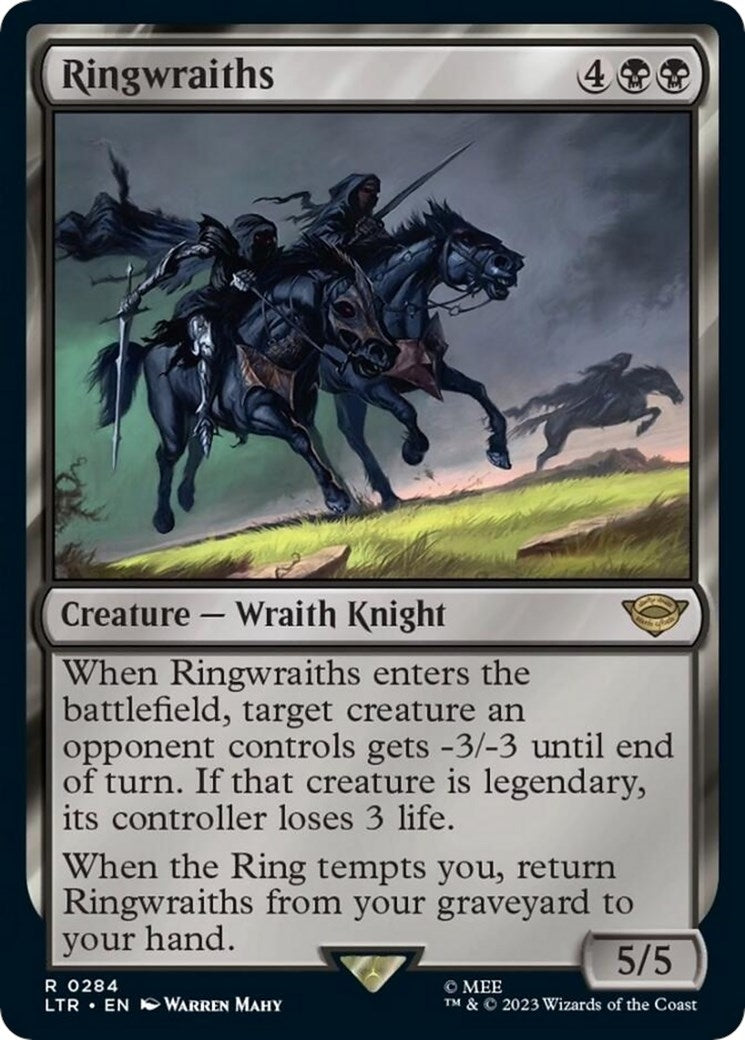 Image for Ringwraiths (Universes Beyond: The Lord of the Rings: Tales of Middle-earth) (284) - Magic: The Gathering