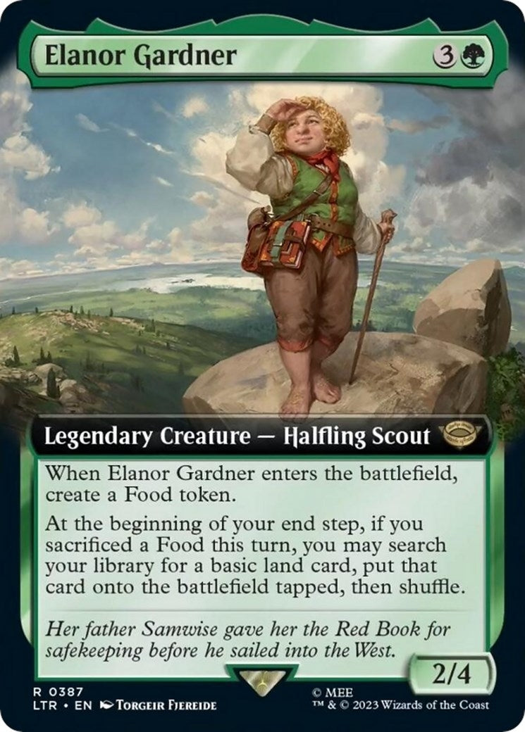 Image for Elanor Gardner (Extended Art) (Universes Beyond: The Lord of the Rings: Tales of Middle-earth) (387) - Magic: The Gathering