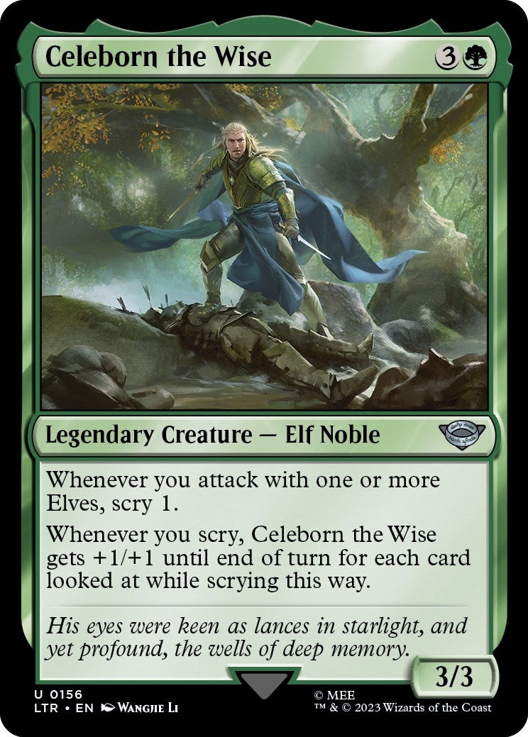 Image for Celeborn the Wise (Universes Beyond: The Lord of the Rings: Tales of Middle-earth) (156) - Magic: The Gathering