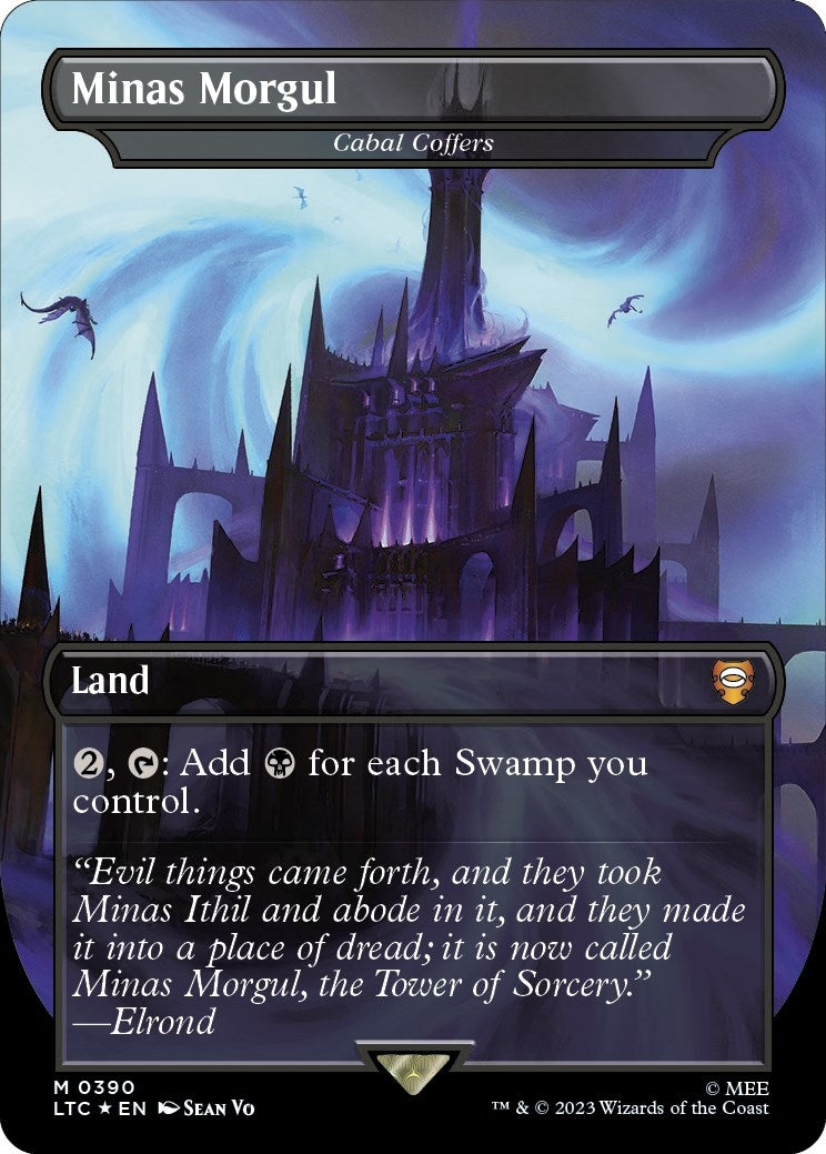 Image for Minas Morgul - Cabal Coffers (Surge Foil) (Commander: The Lord of the Rings: Tales of Middle-earth) (390) - Magic: The Gathering